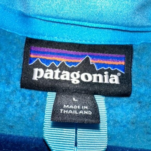 Patagonia Teal Better Sweater Pullover Jacket - Picture 3 of 4